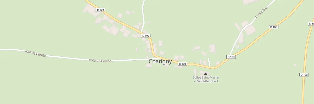 Plan du 12 Che de l’Ancienne Route à Charigny