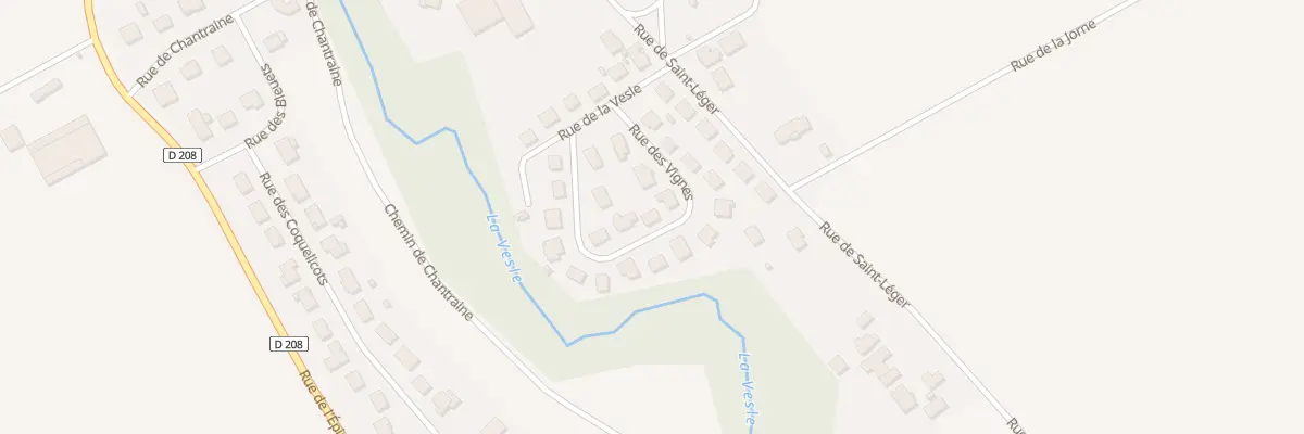Plan du 8 Rue des Vignes à Saint-Étienne-au-Temple