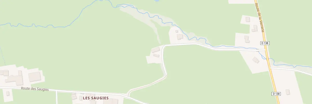 Plan du 92 Rte de la Verrerie à Antully