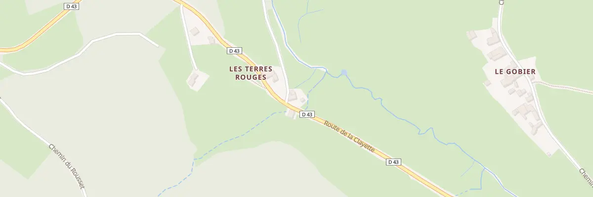 Plan du 732 Rte de la Clayette à Saint-Igny-de-Vers