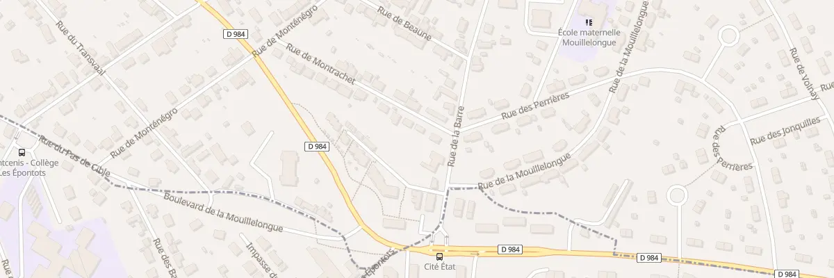 Plan du 28 Rue de Montrachet au Creusot