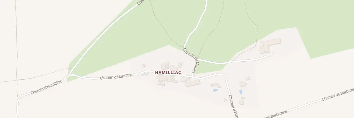 Plan du 1378 Hamilliac à Fontarèches