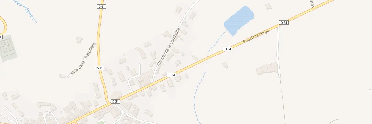 Plan du 361 Rue de la Forge à Grézieu-le-Marché