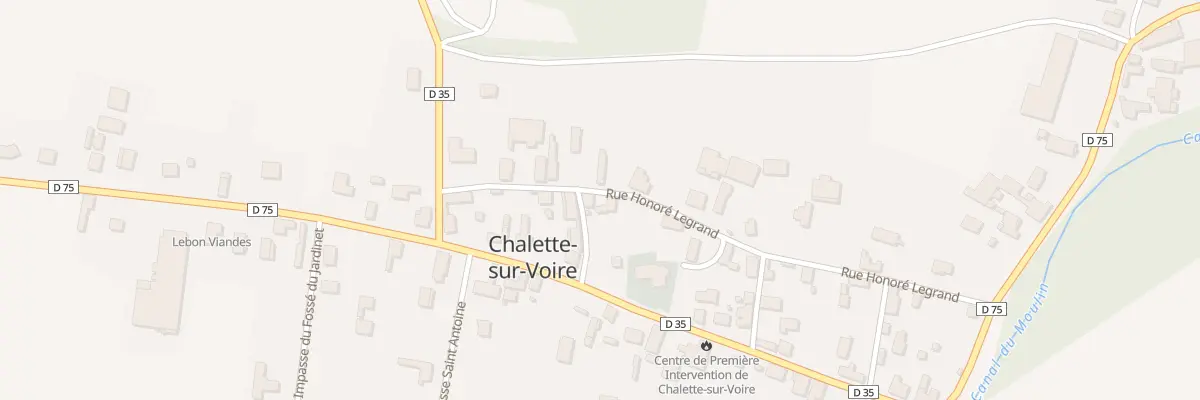 Plan du 41 Le Village à Chalette-sur-Voire
