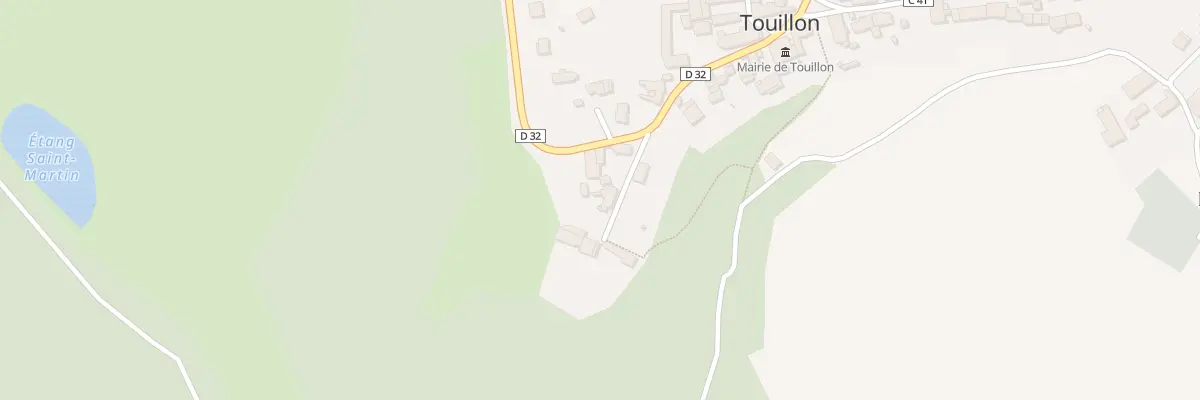 Plan du 3 Imp du Chateau à Touillon