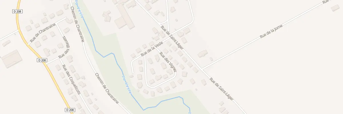 Plan du 3 Rue des Vignes à Saint-Étienne-au-Temple