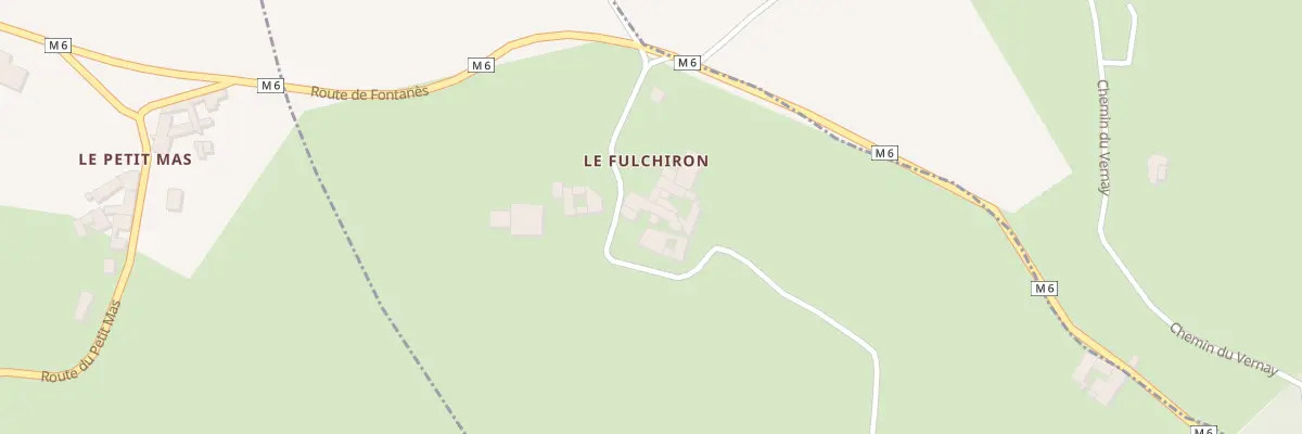 Plan du 127 Che du Fulchiron à Fontanès