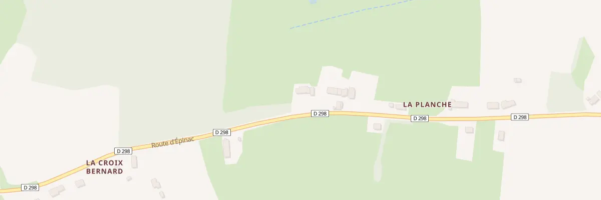 Plan du 13 Rte d’Epinac à Auxy