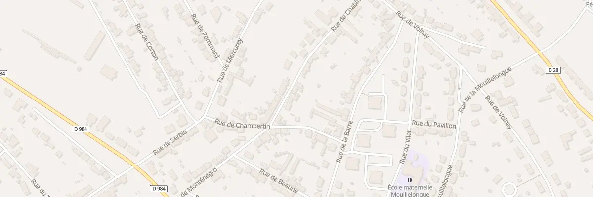 Plan du 29 Rue de Chablis au Creusot