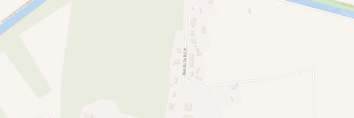 Plan du 15 Rue du 2e B.C.P à Thugny-Trugny