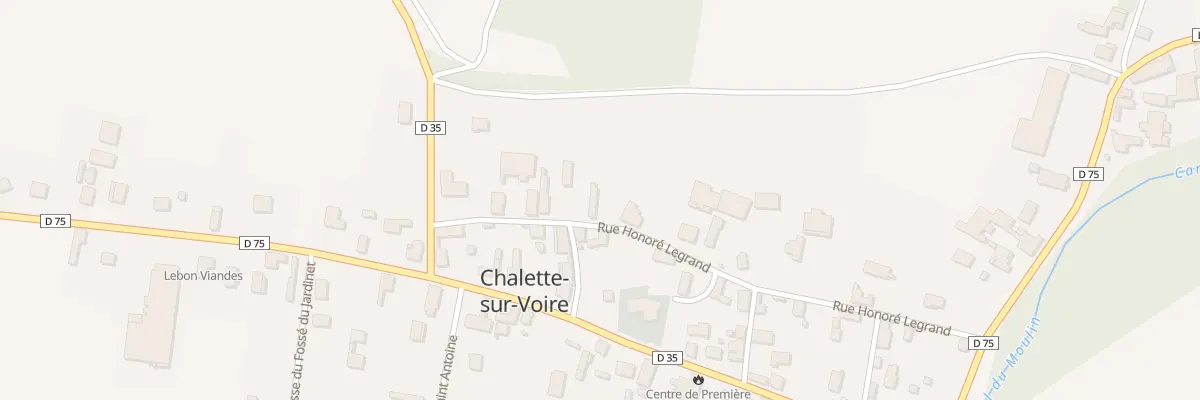 Plan du 67 En Bas des Pierrieres à Chalette-sur-Voire