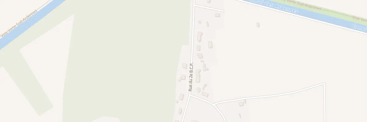 Plan du 17 Rue du 2e B.C.P à Thugny-Trugny
