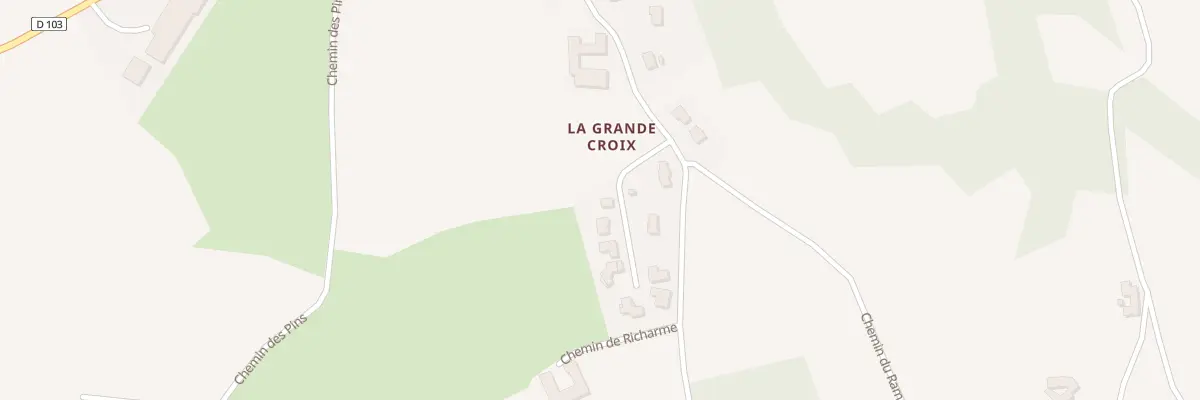 Plan du 1 Lot de Richarme à Saint-Denis-sur-Coise
