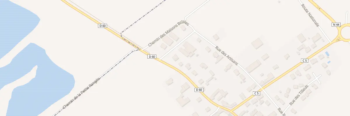 Plan du 2 Rue des Artisans à Moncetz-Longevas