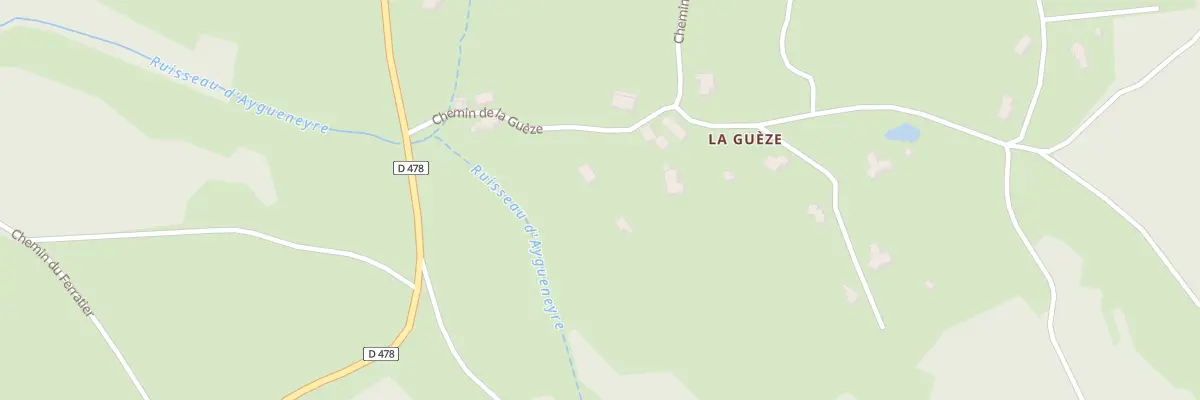 Plan du 120 Che de la Gueze à Saint-Jean-Roure