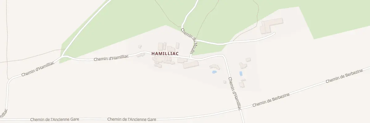 Plan du 5037 Hamilliac à Fontarèches