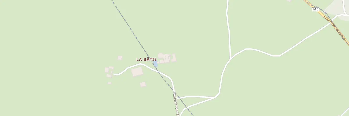 Plan du 5058 La Batie à Fontanès