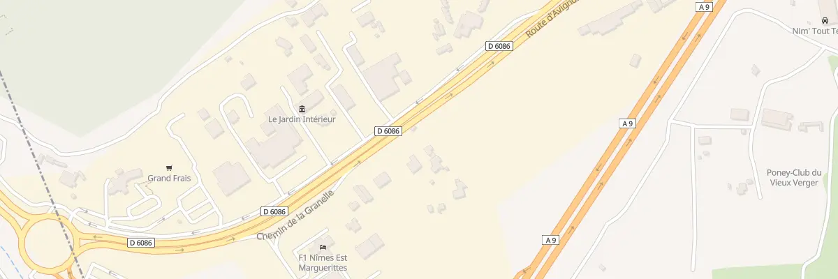 Plan du 5823B Rte Rn 86 à Marguerittes