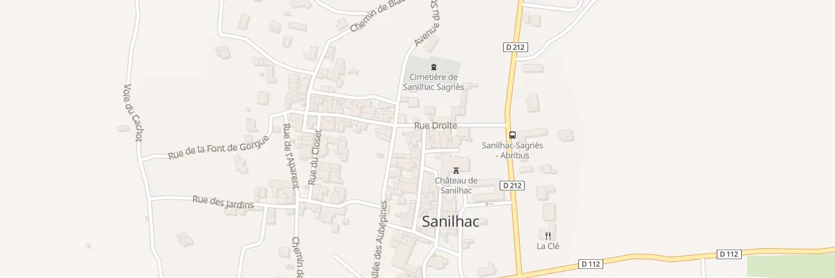 Plan du 5039 Rue du Four à Sanilhac-Sagriès