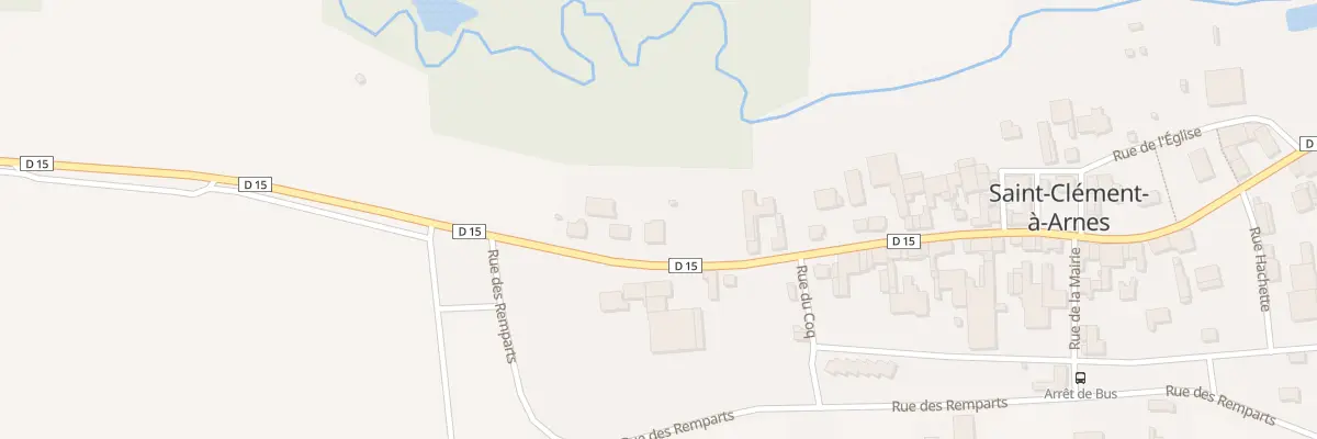 Plan du 5 Rue de Beauclair à Saint-Clément-à-Arnes