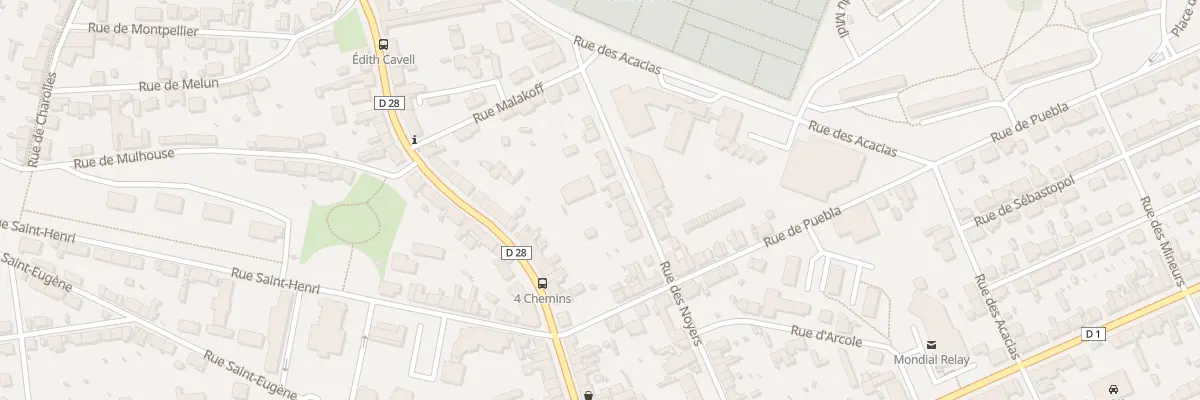 Plan du 12B Rue des Noyers au Creusot