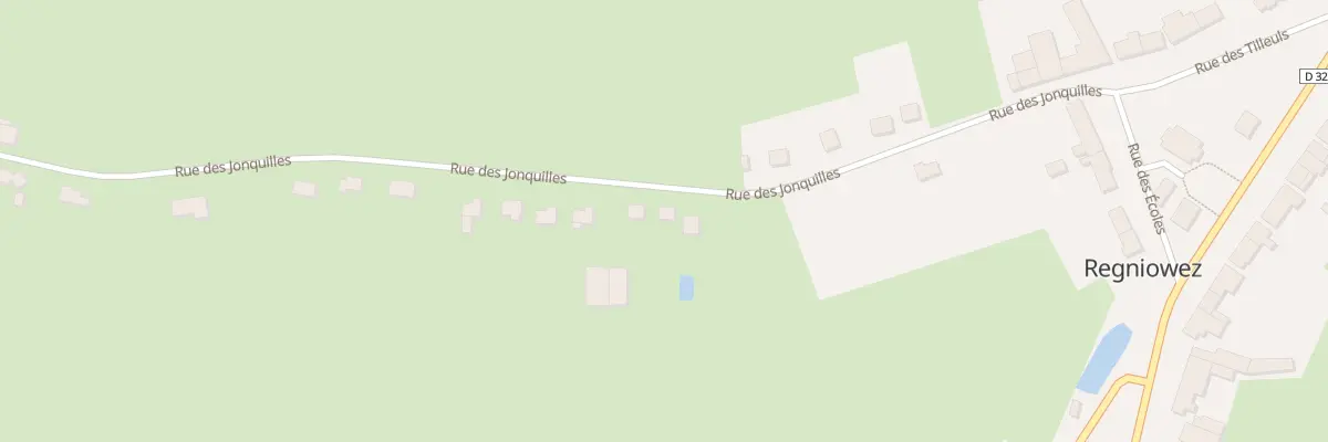 Plan du 5B Rue des Jonquilles à Regniowez