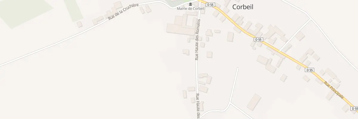 Plan du 8 Rue Haute des Romains à Corbeil
