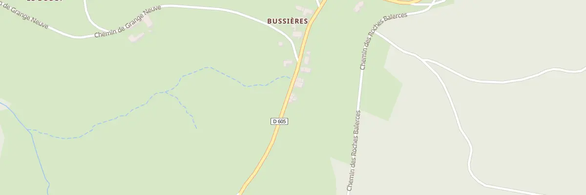 Plan du 1270 Rte de Côte Verte à Meaux-la-Montagne