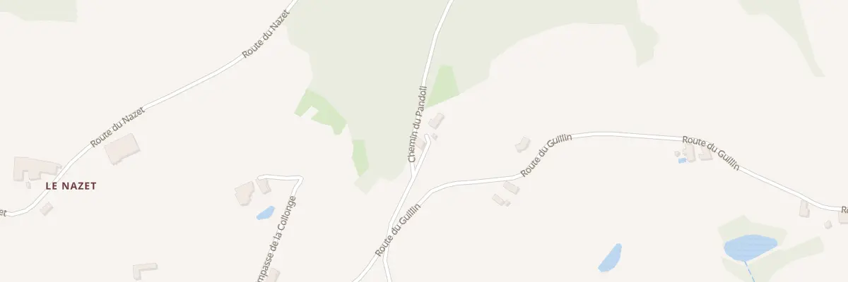 Plan du 5061 La Collonge à Affoux