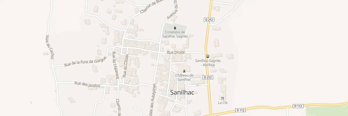 Plan du 5041 Pl du Four à Sanilhac-Sagriès