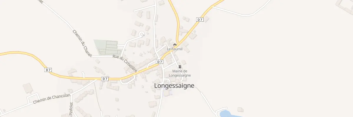 Plan du 35 Rue de la Mairie à Longessaigne
