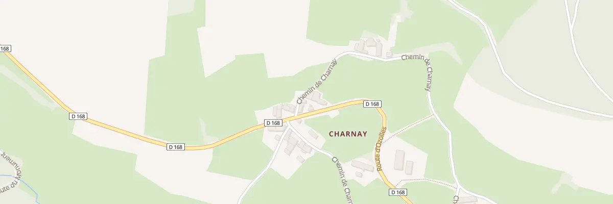 Plan du 438 Che de Charnay à Montmelard