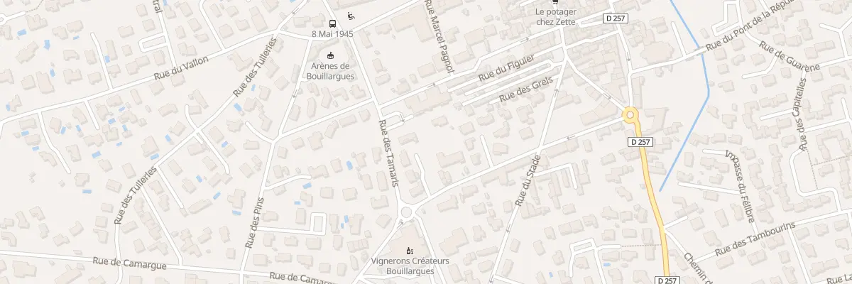 Plan du 4T Rue de la Cave Coopérative à Bouillargues
