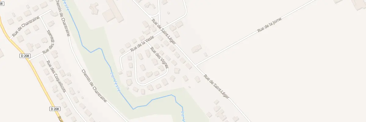 Plan du 24 Rue de Saint-Léger à Saint-Étienne-au-Temple