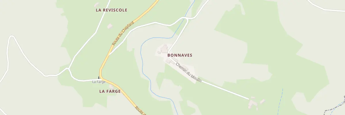 Plan du 5103 Bonnaves à Saint-Jean-Roure