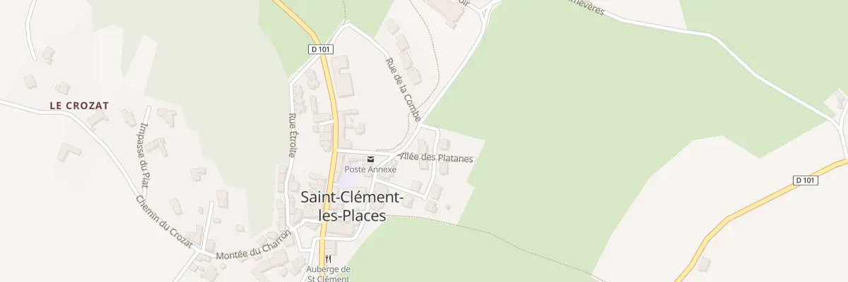 Plan du 46 Imp des Acacias à Saint-Clément-les-Places