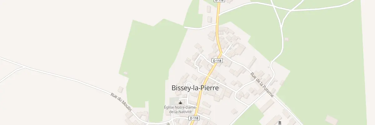 Plan du 6 Rle de la Bergerie à Bissey-la-Pierre