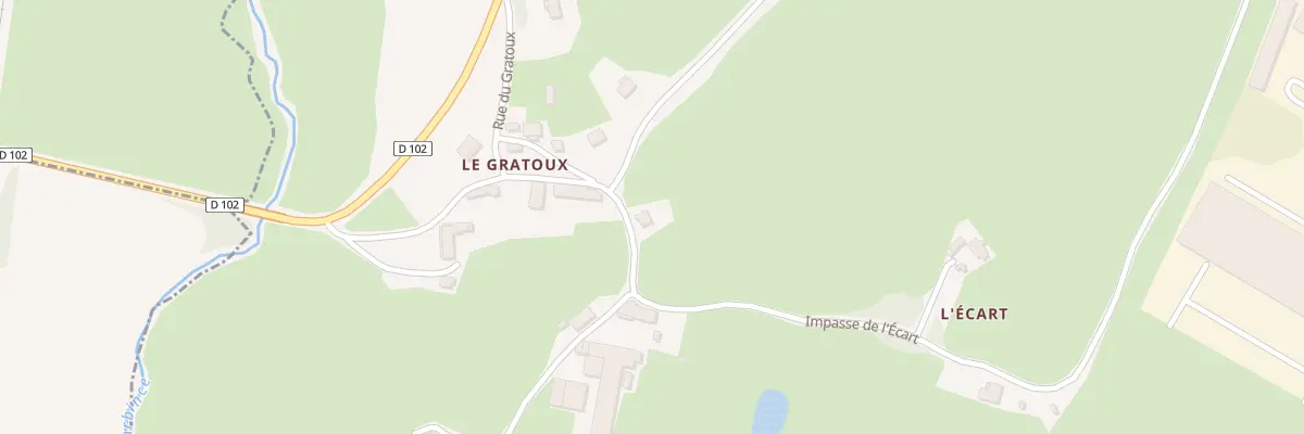 Plan du 27 Imp de l’Ecart à Saint-Eusèbe