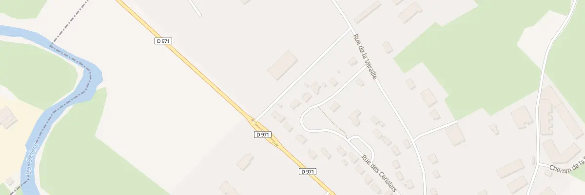 Plan du 25 Rue des Cerisiers à Gyé-sur-Seine