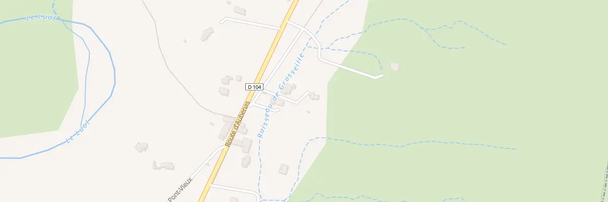 Plan du 5006 Serre des Crottes à Saint-Privat