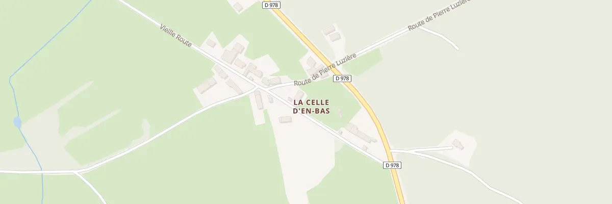 Plan du 10 Vieille Route à Auxy