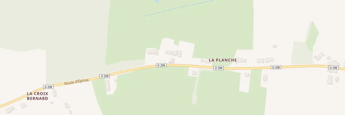 Plan du 17 Rte d’Epinac à Auxy
