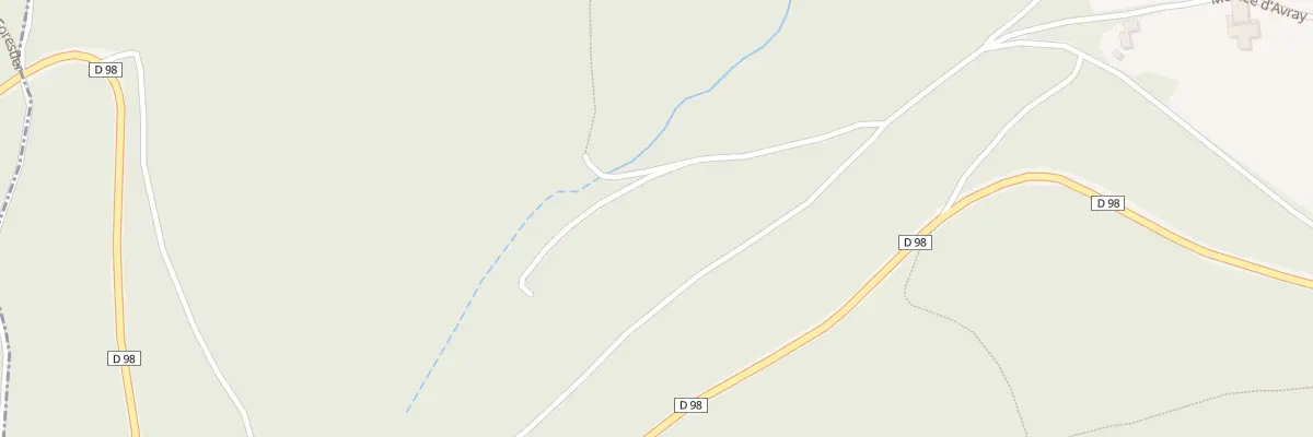 Plan de Che des Bois à Saint-Just-d’Avray