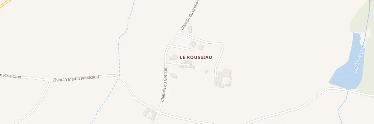 Plan du 51 Imp du Roussiau à Saint-Clément-les-Places