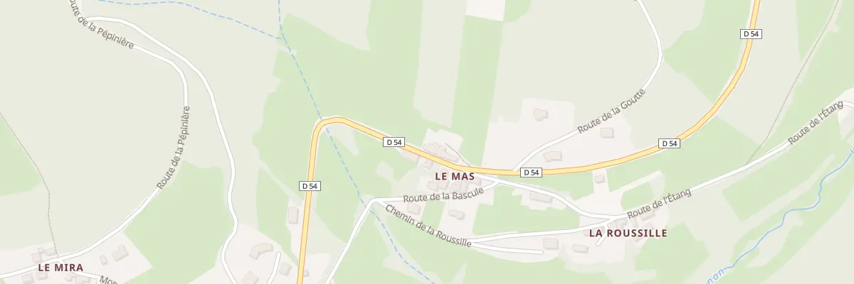 Plan du 385 Rte de la Croix de l’Orme à Saint-Appolinaire