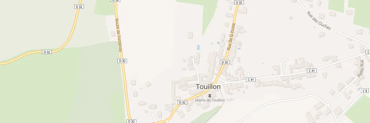 Plan du 10 Imp de la Cure à Touillon