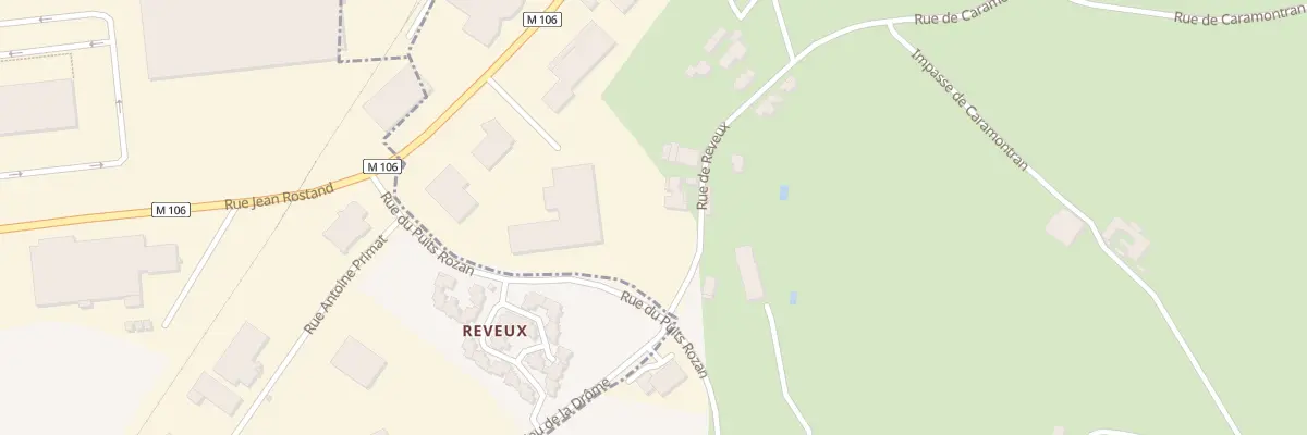 Plan du 1B Rue de Reveux à Saint-Jean-Bonnefonds