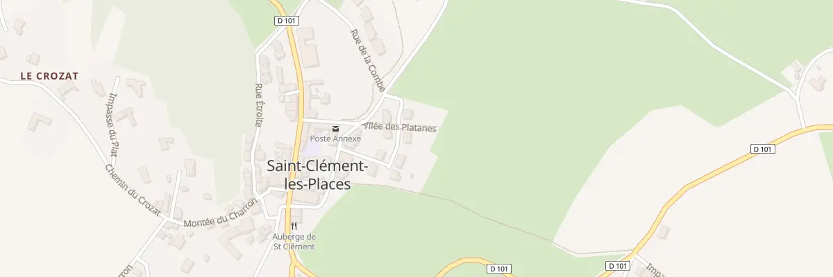 Plan du 71 Imp des Acacias à Saint-Clément-les-Places