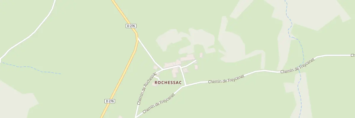 Plan du 195 Che de Rochessac à Saint-Agrève