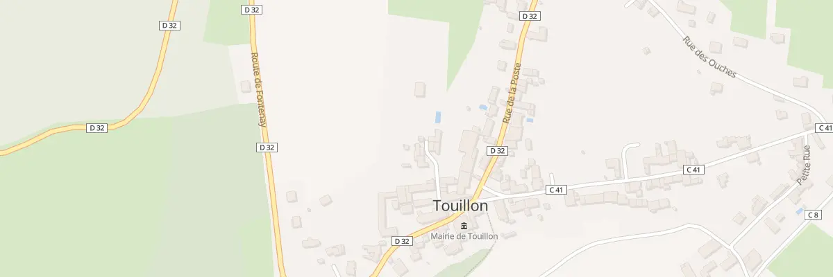 Plan du 10A Imp de la Cure à Touillon